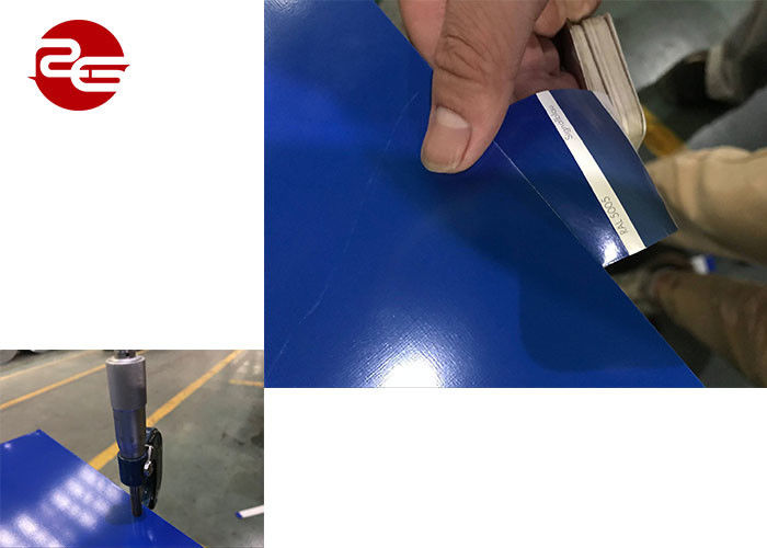 زرد رنگ آبی رنگ PPGI PPGL Coil فولاد DX51D درجه